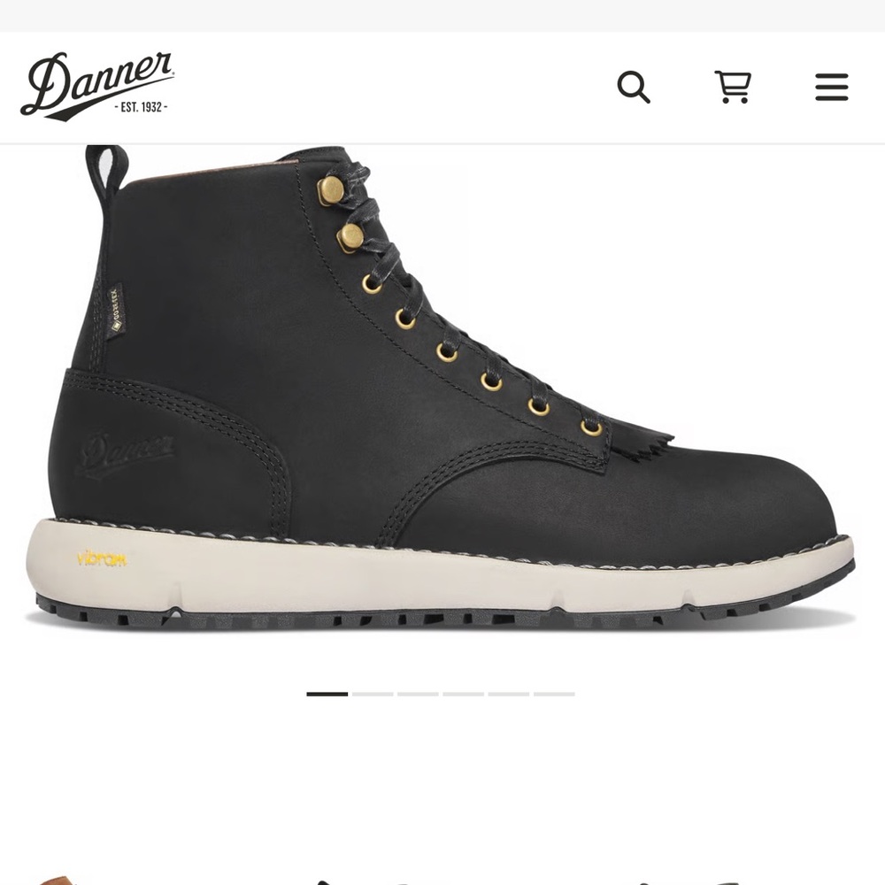 Danner Logger 917 Black Boots